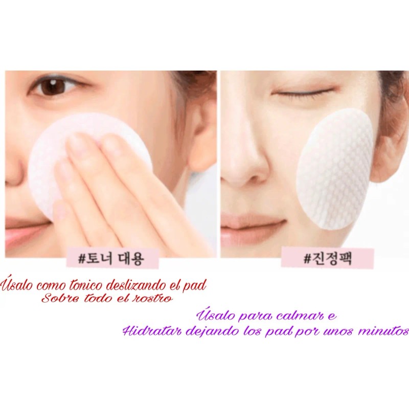 Almohadillas Tonificante Toner Pads Hidrata Exfolia Tonifica