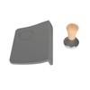 2Pcs Coffee Tamp Mat Integrated Silicone Coffee 90 Degree Corner