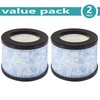 Lhari 2-Pack H13 MA-01CW True HEPA Filter Replacement, Compatible with