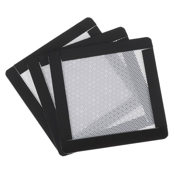 uxcell 3pcs PC Dust Filter 90x90mm Magnetic Frame PVC Computer
