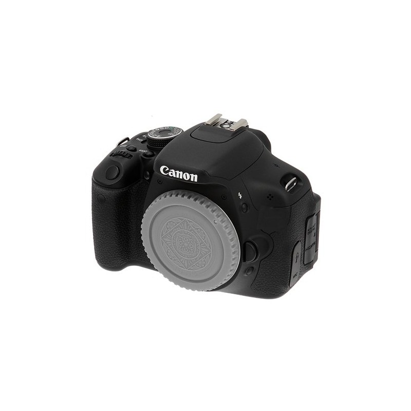 Fotodiox Gray Designer Body Cap Compatible with Canon EF and
