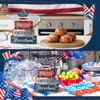 Britimes 4 Pcs Patriotic Independence Day Tiered Tray Decor Set,