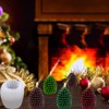 ZQYSING Christmas Pinecone Candle Mold, 3D Christmas Pinecone Silicone Mold
