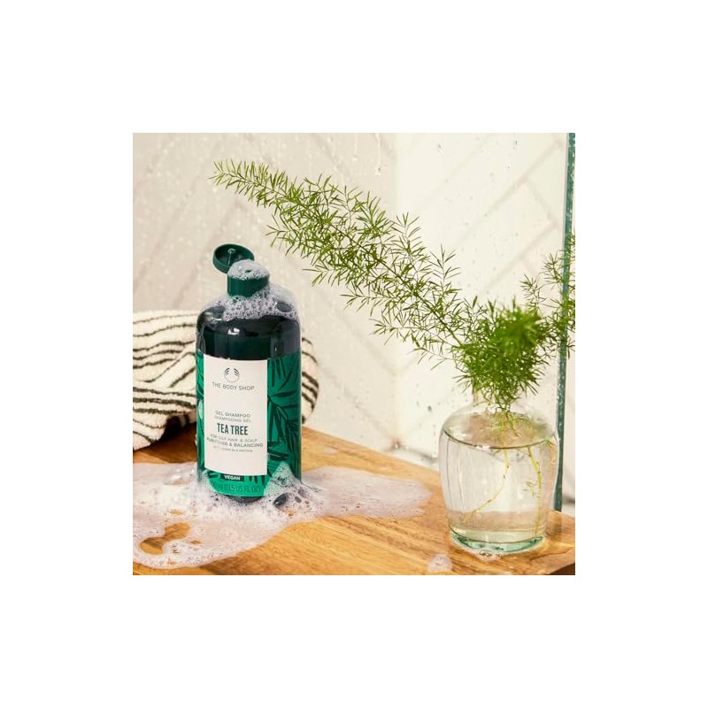 The Body Shop Tea Tree Clear & Balancing Shampoo, 13.5