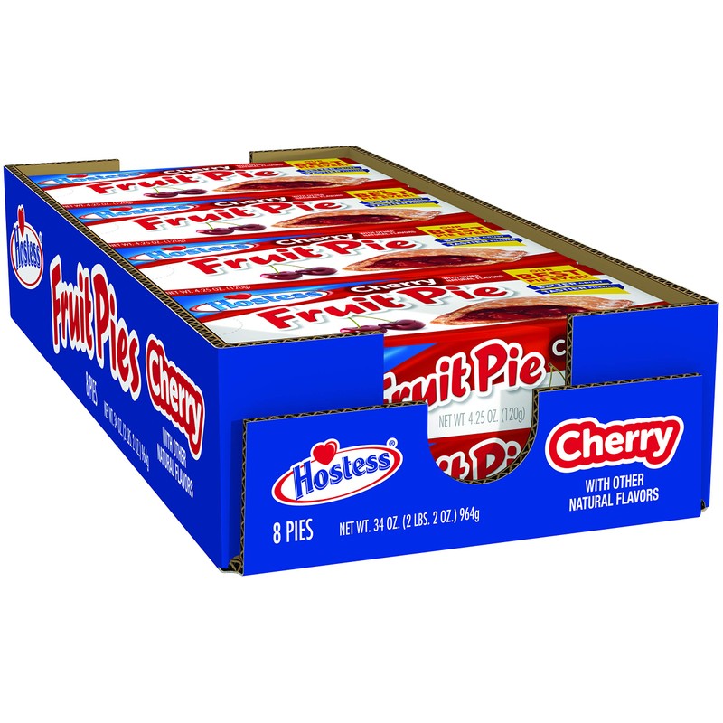 Hostess Cherry Fruit Pies (Pack of 8)