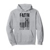 Faith Over Fears Christian Cross American USA Flag Gym Pullover