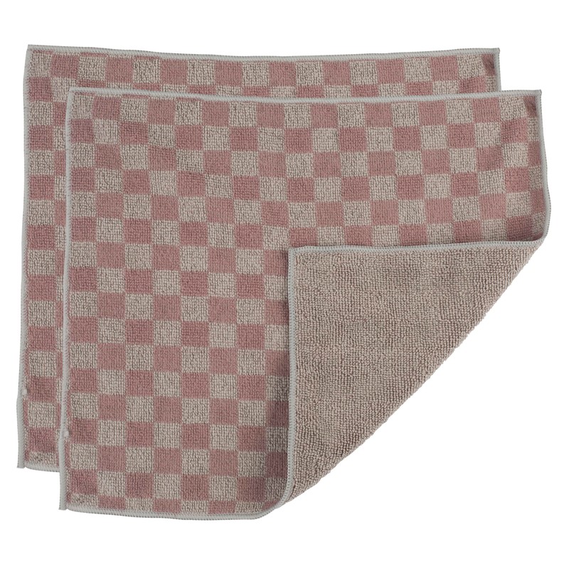 Casabella Microfiber Stainless Steel Cloth, Pack of Two