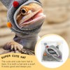 CQJ Beard Dragon Funny Cute Bullhorn Ball Hat with Neck