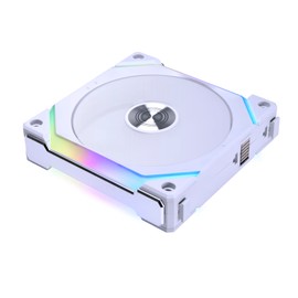 Lian Li UNI Ventilador SL120 V2 RGB blanco paquete único sin driver (compatible con Lian Li SL120 V2 paquete de 3 unidades) - UF-SL120V2-1W (V2)