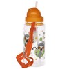 450ml Children's Reusable Water Bottle with Flip Straw - Lemur