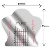 Mylee 500Pcs Nail Paper Forms - Professional Nail Art Tools