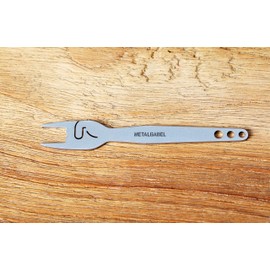 Heavy Metal Fork with Lettering