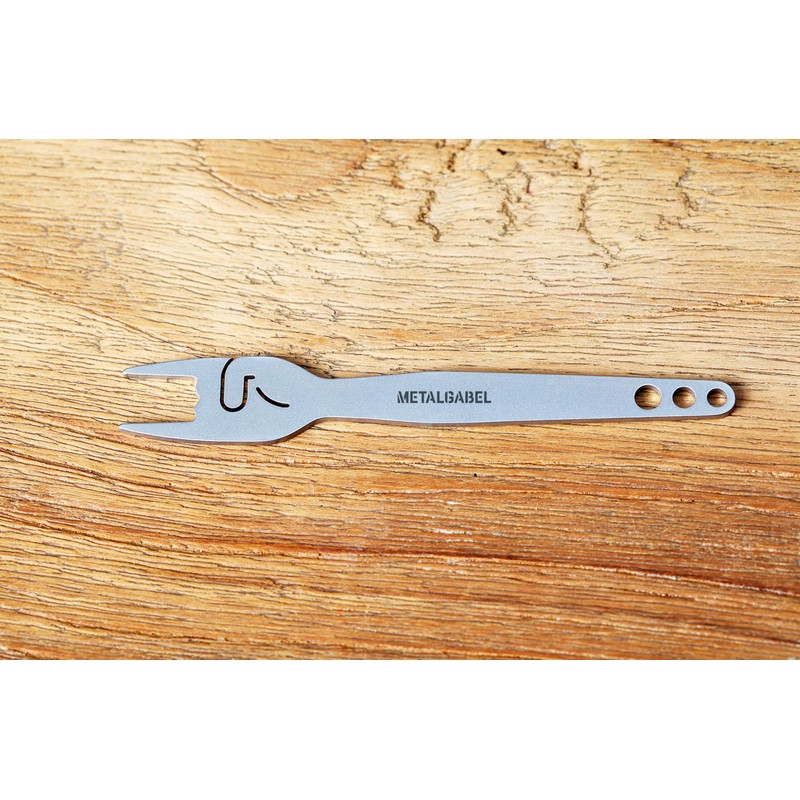 Heavy Metal Fork with Lettering