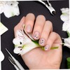 Healeved Irregular Nail Art Stereoscopic Manicure Charms for Nail Decoration