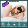 3D Sleep Mask- Light Blocking Eye Masks for Sleeping Travel,Adjustable