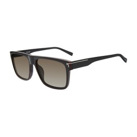 TUMI - 501 Rectangle Sunglasses - Polarized Sunglasses for Men - UV Protection - Acetate Frame - Sunglass Case - 59mm - Black