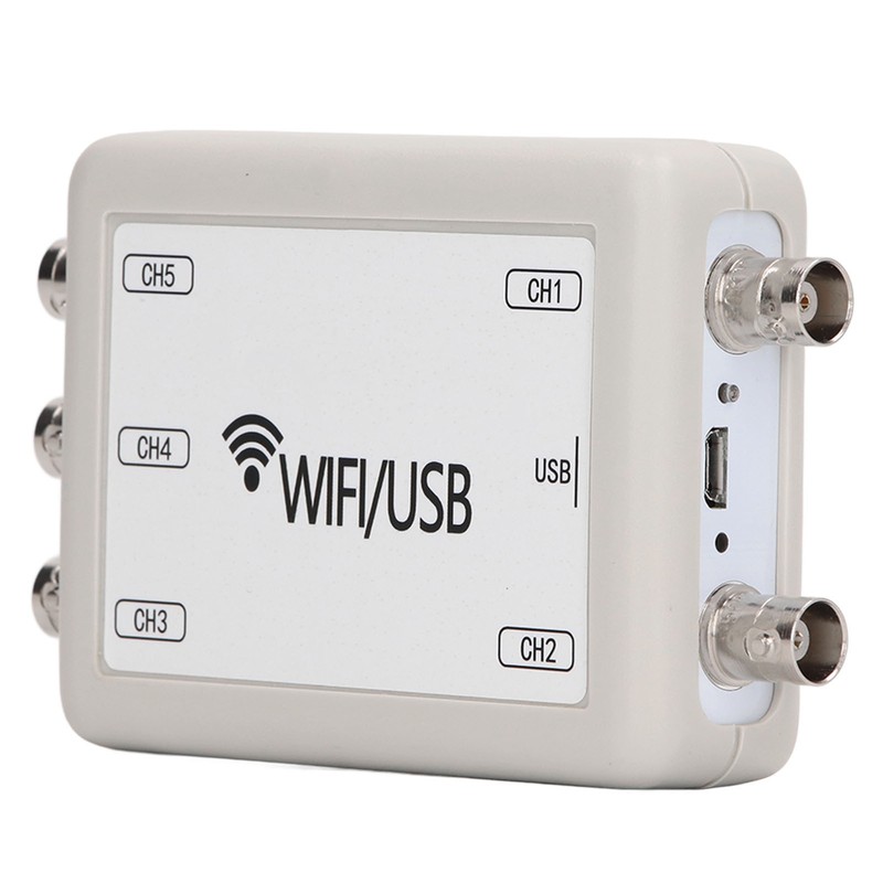 Virtual Oscilloscope WIFI USB 5 Channel Portable Handheld PC Mobile