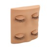 Lash Mannequin Head 2 Pairs Removable Replacement Eyes 3D Simulation