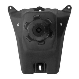 REBEKAMODS Plastic Gas Tank, Motorcycle Fuel Gas Tank Threaded Cap for CRF50 XR50 50cc 70cc 90cc 110cc 125cc SSR Pit Dirt Trail Bike