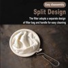 2 Pack Cloth Coffee Filter, Reusable Coffee Sock Filter, Flannel