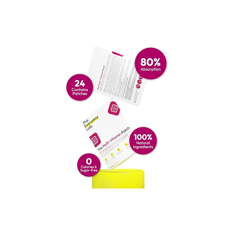 The Everyday Lab Parches Multivitamínicos 11 Vitaminas en 1 24