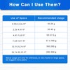 Large Silica Gel Packets, 600 Gram 3 Packs Desiccant Packs