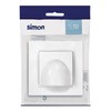 Simon 10 Cable Outlet White