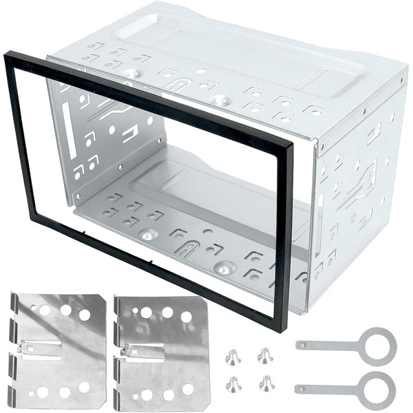 Double Din Installation Kit, Universal Double DIN Installation Cage Kit