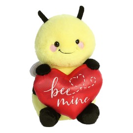 Aurora® Witty JUST Sayin'™ Bee Mine Bee™ Stuffed Animal - Expressive Characters - Quirky Gift Ideas - Yellow 9 Inches