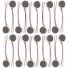 MTDELE 20Pcs 10x3mm Mini Vibration Motor DC 3V 12000rpm Micro