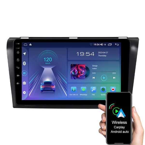 ASURE 9 inch Car Stereo Radio Upgrade for Mazda 3