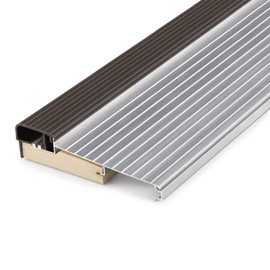 KS Hardware 5-5/8" Fixed Inswing Door Sill, Mill Finish, with Matching 2-inch Extension. (36 inches)