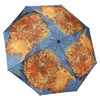 Galleria-Sunflowers_Van Gogh Auto-Open/Close Large Portable Rain Folding Umbrella