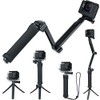 FitStill Waterproof 3 Way Tripod for Go Pro Hero 12/11/10/9/8/7/6/5/4
