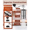 Rsoilch Manual Coffee Grinder With Ceramics Burr For Espresso,French Press,5