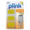 Plink Fresh Spaces Odor Eliminators, Fresh Lemon Scent, for Garbage