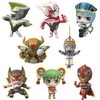 Bandai Tiger & Bunny Deformaster Petit Trading Figures With Base