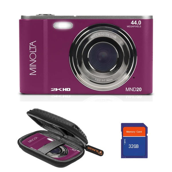 Minolta Minolta MND20 44 MP 2.7K Ultra HD Digital Camera