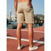 Jmierr Men's Summer Chino Shorts, Cotton, Elastic Waist, with Pockets,