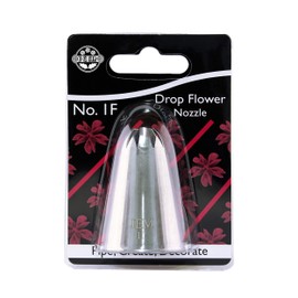 JEM Drop Flower Piping Nozzle, Decorating Tip, no. 1F