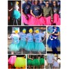 bbonlinedress Mini de la mujer clásico patticoat Tutu Capas Multicolor