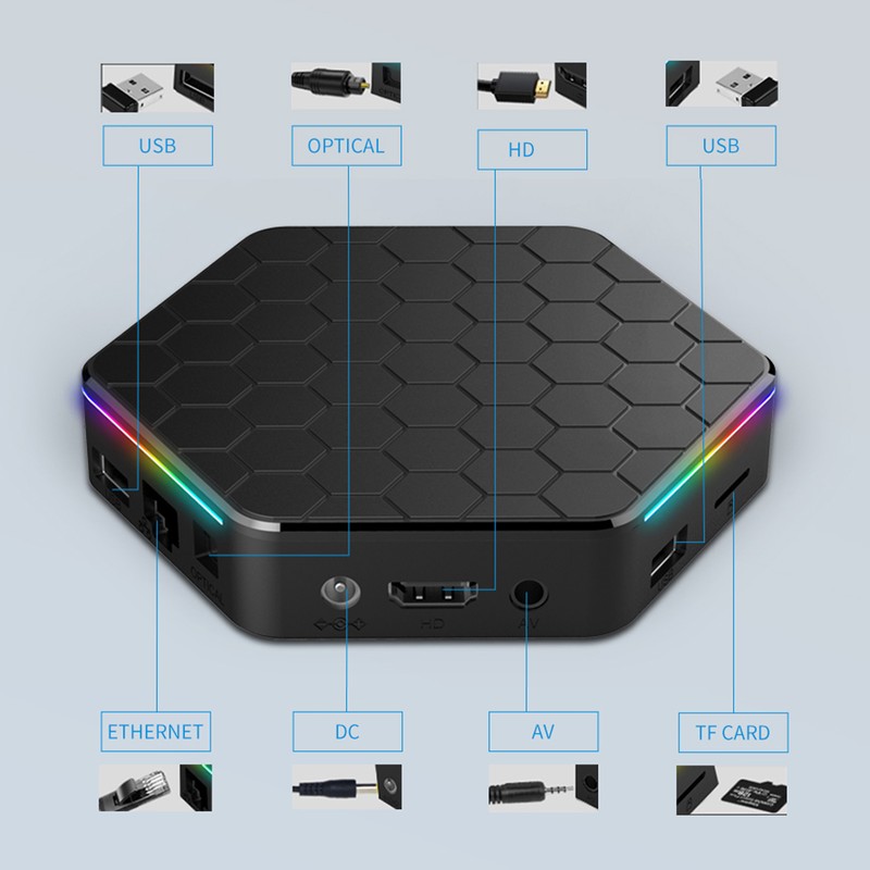 T95Z Plus Android 12.0 Smart TV Box Allwinner H618 Quad-core