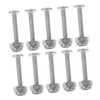 Abaodam 50pcs Foosball Table Hardware Foosball Screws Nuts for Game