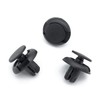 VVO Fasteners- Black Plastic Side Skirt, Sill Moulding Cover Trim
