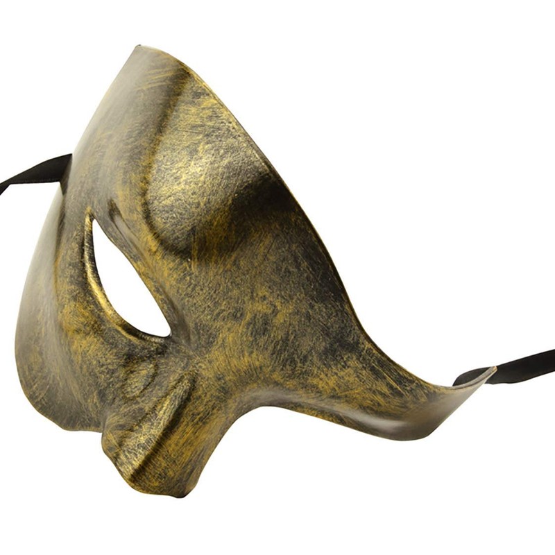 Lilwemen Mens Mask Masquerade Mask Phantom of The Opera Half