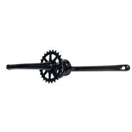 Elite BMX Crankset – 1pc& 3pc Options, High-Strength Alloy, Fits Pee Wee, Stealth, Destro, Bandits & Outlaw Bikes – Lightweight & Durable BMX Crank Arms (Stealth 1pc Crankset)