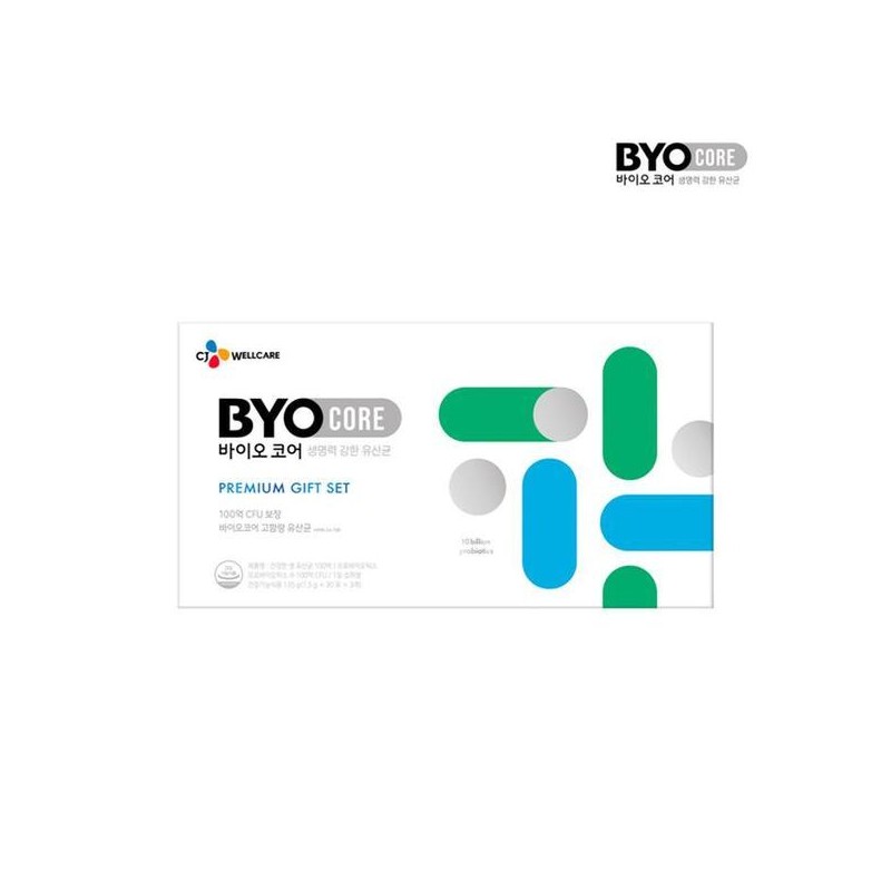 Sellerhub CJ바이오코어 건강한생유산균100억 30포x3개 선물세트 (S26801047) CJ BioCore Healthy 10