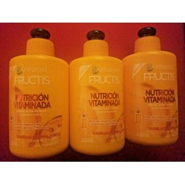 Garnier 3 PACK GARNIER LEAVE IN CONDITIONER /NUTRICION VITAMINADA CABELLO NORMAL SECO