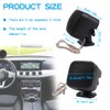 FERCAISH 2 Pcs 500W Car Speaker, TP-004A High Power Stereo