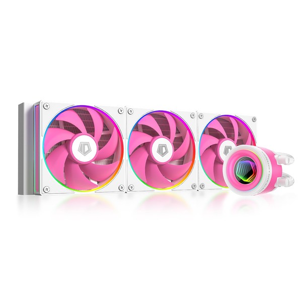 ID-COOLING FX360 INF Pink Edition 360mm Liquid CPU Cooler, AIO